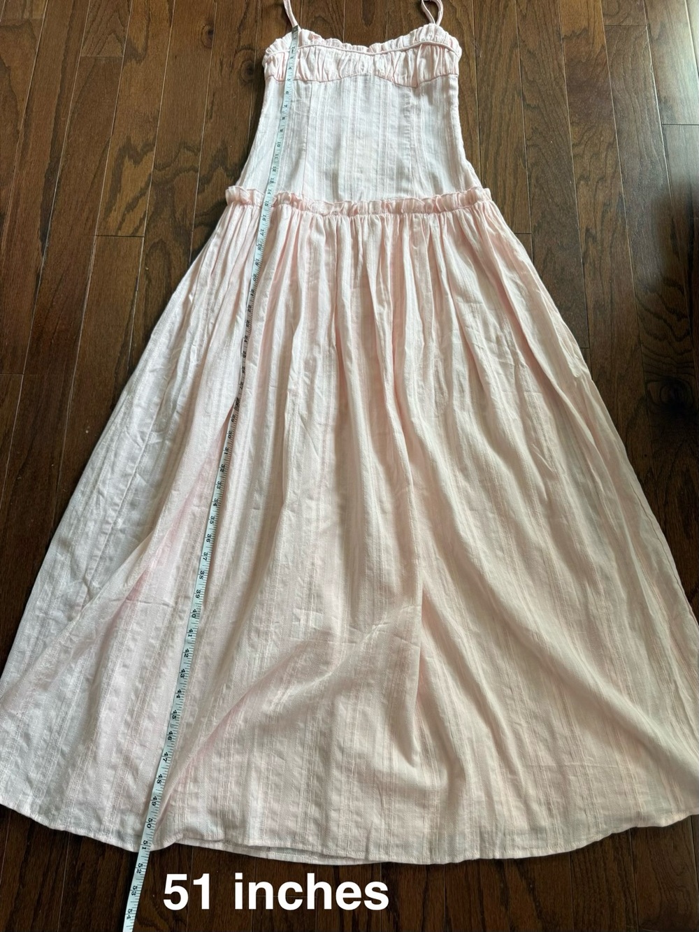 Peppermayo Blush Pink Maxi dress size 4 US - Picture 11 of 13